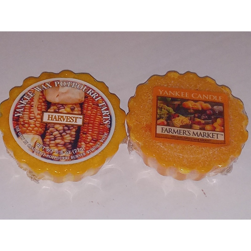 Yankee Candle Wax Tarts Farmers Market & Harvest NEW Sealed